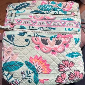 Vera Bradley Iconic Triple Zip Hipster